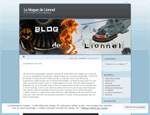 Tablet Screenshot of lionnel.wordpress.com