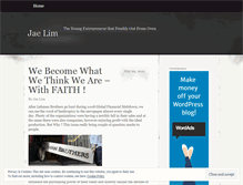 Tablet Screenshot of jaelim89.wordpress.com
