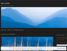 Tablet Screenshot of ericephoto.wordpress.com