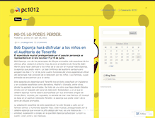 Tablet Screenshot of pc1012.wordpress.com