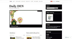 Desktop Screenshot of denmagazine.wordpress.com