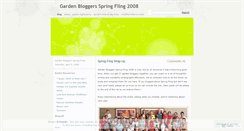 Desktop Screenshot of gardenbloggers.wordpress.com