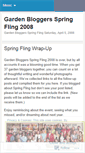 Mobile Screenshot of gardenbloggers.wordpress.com