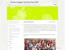 Tablet Screenshot of gardenbloggers.wordpress.com