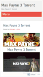 Mobile Screenshot of maxpayne3torrent.wordpress.com