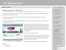 Tablet Screenshot of dashboardspy.wordpress.com