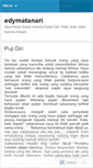 Mobile Screenshot of edymatanari.wordpress.com