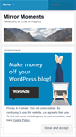 Mobile Screenshot of mirrormoments.wordpress.com