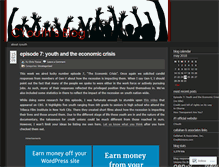 Tablet Screenshot of cyouth.wordpress.com