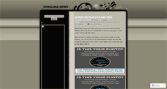 Desktop Screenshot of celebritysunglasses.wordpress.com