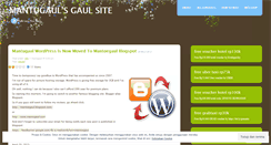 Desktop Screenshot of mantugaul.wordpress.com