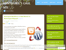 Tablet Screenshot of mantugaul.wordpress.com
