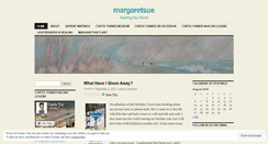 Desktop Screenshot of margaretsue.wordpress.com