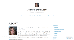 Desktop Screenshot of jenndare.wordpress.com