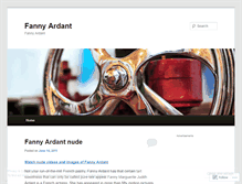 Tablet Screenshot of fannyardantblog.wordpress.com