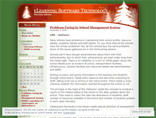 Tablet Screenshot of elearntech.wordpress.com