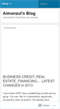 Mobile Screenshot of aimanzul.wordpress.com