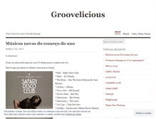 Tablet Screenshot of groovelicious.wordpress.com