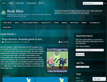 Tablet Screenshot of bookbitesreviews.wordpress.com