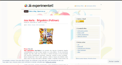 Desktop Screenshot of jaexperimentei.wordpress.com