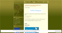 Desktop Screenshot of ch0cobo.wordpress.com