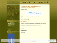 Tablet Screenshot of ch0cobo.wordpress.com