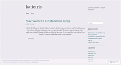 Desktop Screenshot of katietnt.wordpress.com