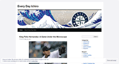 Desktop Screenshot of everydayichiro.wordpress.com