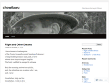 Tablet Screenshot of chowilawu.wordpress.com