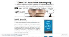 Desktop Screenshot of gramatr.wordpress.com