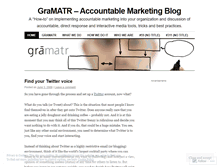 Tablet Screenshot of gramatr.wordpress.com