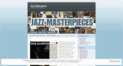 Desktop Screenshot of jazzmasterpieces.wordpress.com