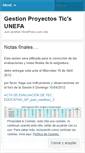 Mobile Screenshot of gestionproyectostics.wordpress.com