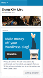 Mobile Screenshot of dungkimlieu.wordpress.com
