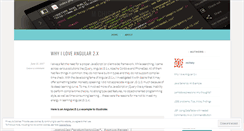 Desktop Screenshot of mchisty.wordpress.com