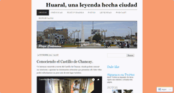 Desktop Screenshot of ciudadhuaral.wordpress.com