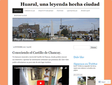 Tablet Screenshot of ciudadhuaral.wordpress.com