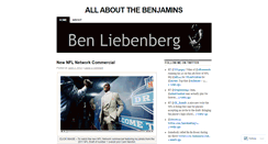 Desktop Screenshot of benliebenberg.wordpress.com