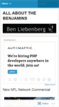 Mobile Screenshot of benliebenberg.wordpress.com