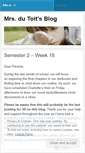 Mobile Screenshot of mrsjdutoit.wordpress.com