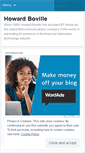 Mobile Screenshot of howardboville.wordpress.com