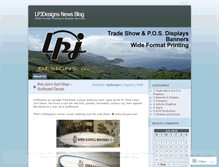 Tablet Screenshot of lpjdesigns.wordpress.com