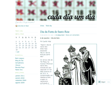 Tablet Screenshot of cadadiaumdia.wordpress.com