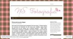 Desktop Screenshot of nsfotografia.wordpress.com