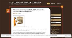 Desktop Screenshot of fgscomputacion.wordpress.com