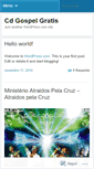 Mobile Screenshot of cdgospelgratis.wordpress.com