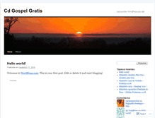 Tablet Screenshot of cdgospelgratis.wordpress.com