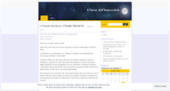 Desktop Screenshot of ilpaesedellimpossibile.wordpress.com