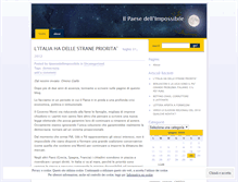 Tablet Screenshot of ilpaesedellimpossibile.wordpress.com