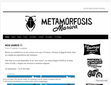 Tablet Screenshot of metamorfosismasiva.wordpress.com